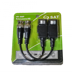 Video Balun Pasivo SAT Hdb200P4K 8Mp 4K