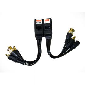 Video Balun Pasivo Rj45 Hdb200Prj Av Power