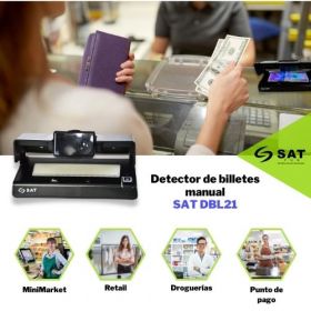 Detector De Billetes Manual SAT DBL21