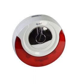 SIRENA INALAMBRICA SAT SIR-214W PERFIL FRONTAL