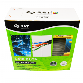 Cable UTP SAT Cat5E Cca 0.5Mm 305M Exterior