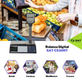 Balanza Digital - SAT CS30HT