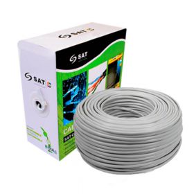 Cable UTP SAT Cat5E Cca 0.5Mm 305M Interior