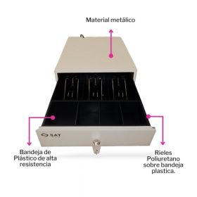 Cajon Monedero - SAT RS100 Blanco-3