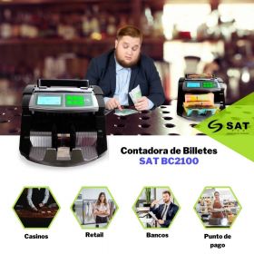 Contadora de Billetes SAT BC2100-4