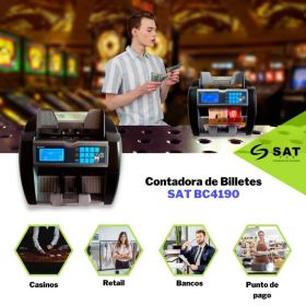 Contadora de Billetes SAT BC4190-4