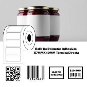 Etiquetas Adhesivas TD SAT 57mm x 40mm C1.5 R700