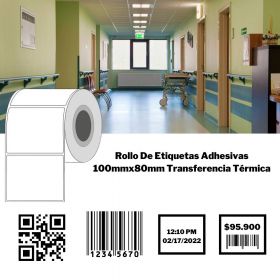 Etiquetas Adhesivas TT SAT 100Mmx80Mm C1 R500