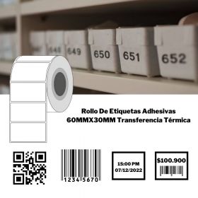 Etiquetas Adhesivas TT SAT 60Mmx30Mm C1 R2000