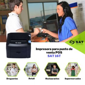 Impresora Térmica POS - SAT 16T USE
