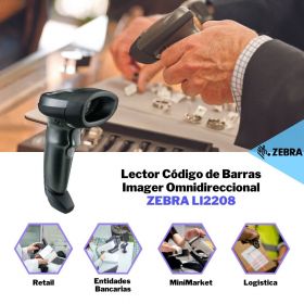 Lector Código de Barras - ZEBRA LI 2208