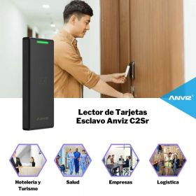 Lector de Huella Esclavo Anviz C2Sr