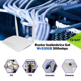 Router Inalambrico SAT WR5301B